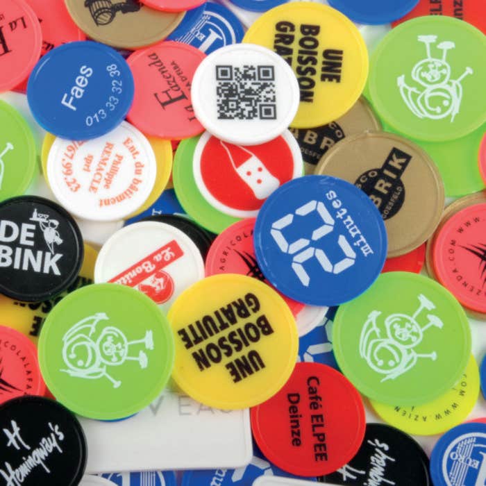 Tokens Easypay 25 mm