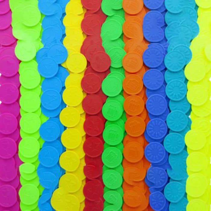Tokens Easypay 25 mm