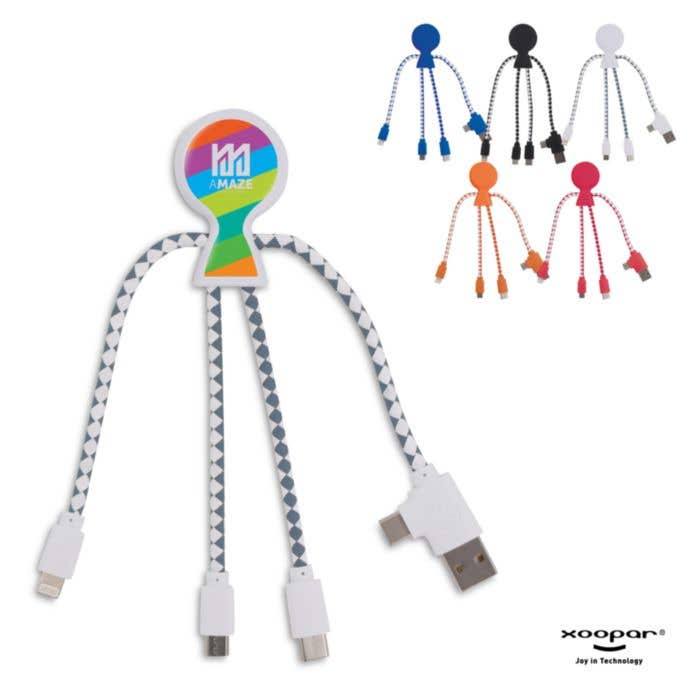 Câble de recharge Xoopar Octopus Mr. Bio