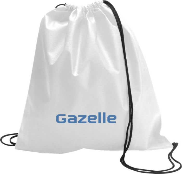 Rugzak Spiro | 1,2 L | Non-woven | Trekkoord | Zwarte koorden