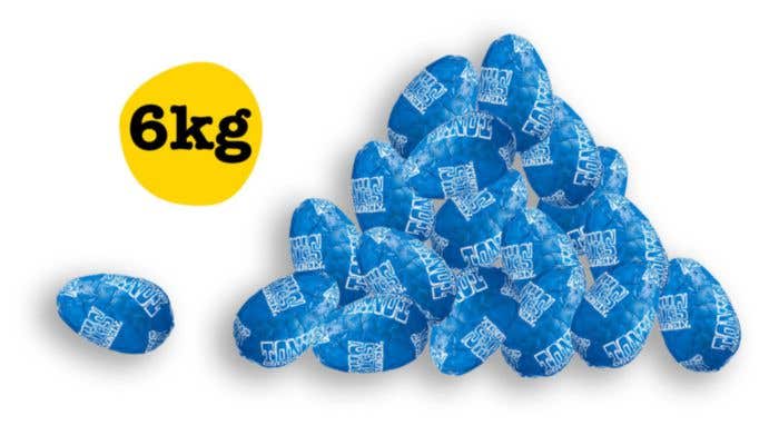 Paaseitjes Bulk 6kg PURE Tony's Chocolonely