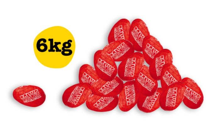 Oeufs de Pâques Bulk 6kg MILK Tony's Chocolonely