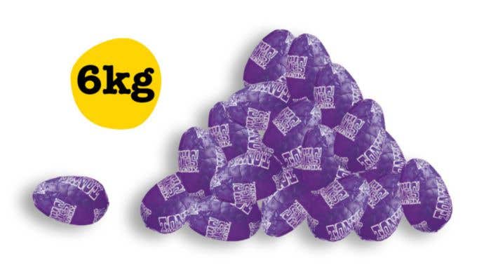Oeufs de Pâques Bulk 6kg PRETZEL TOFFEE Tony's Chocolonely