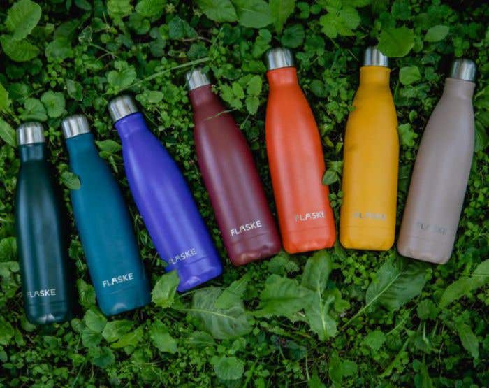 Dubbelwandige drinkfles Flaske Original Mono 500ml
