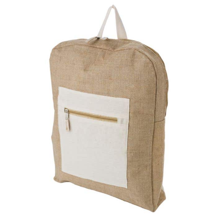 Rugzak Edison | 8 L | Jute | Voorvak