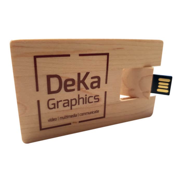 USB card Drive-Wood