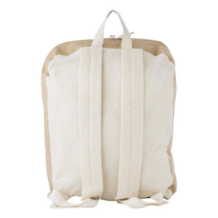Rugzak Edison | 8 L | Jute | Voorvak
