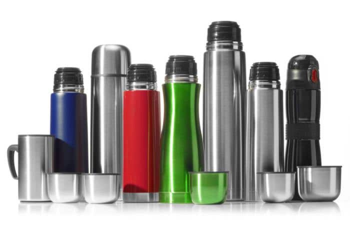 Thermosfles Twin | 500 ml | RVS | Met 2 bekers
