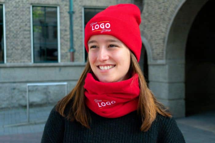 Fleece muts Alaska combi