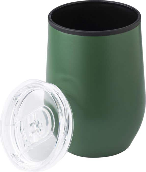 Mug de voyage Zoe | 300 ml | Inox | Double paroi | Finition mate