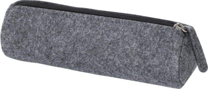 Etui Samantha | 21 cm | Gerecycleerd vilt | Ritssluiting