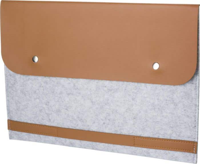 Laptophoes Jonathan | 14 inch | Gerecycleerd | Drukknopen