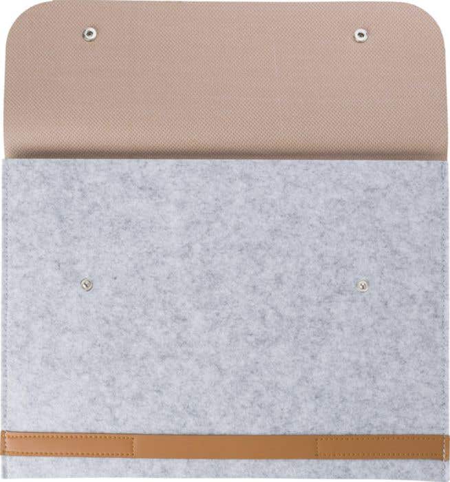 Laptophoes Jonathan | 14 inch | Gerecycleerd | Drukknopen