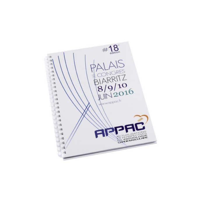 Notitieboek Hardcover Wire-O A4 100 sheets