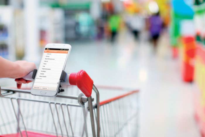 Smartphone houder Perch