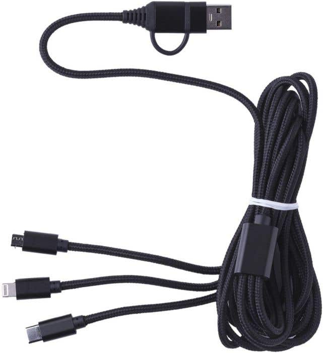 Oplaadkabel Sable Triple-Charge 2.9m