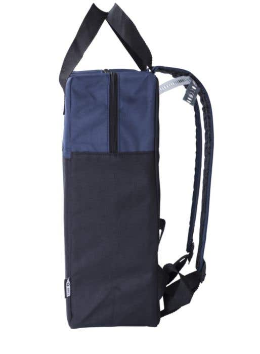 Rugzak Olive | 6 L | Gerecycleerd | Voorvak | Gekleurd detail