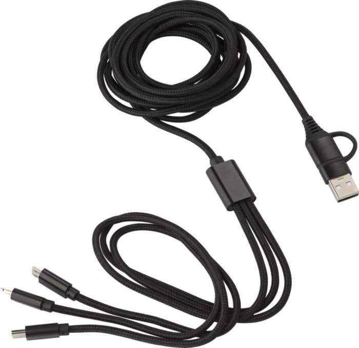 Oplaadkabel Sable Triple-Charge 2.9m
