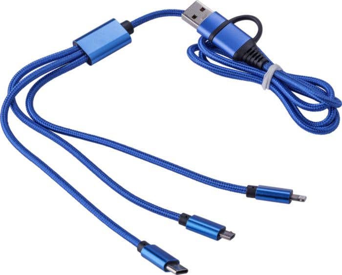 Câble de charge Leif | 3-en-1 | Câble de 1 m