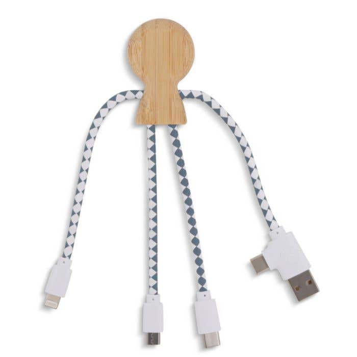 Oplaadkabel Xoopar Mr. Bio Bamboo