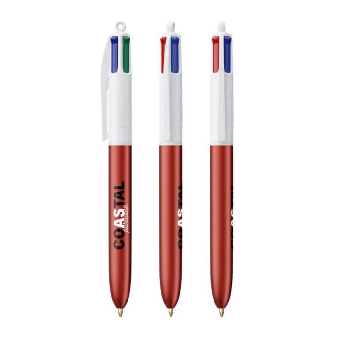 Balpen BIC 4-Colour Glacé