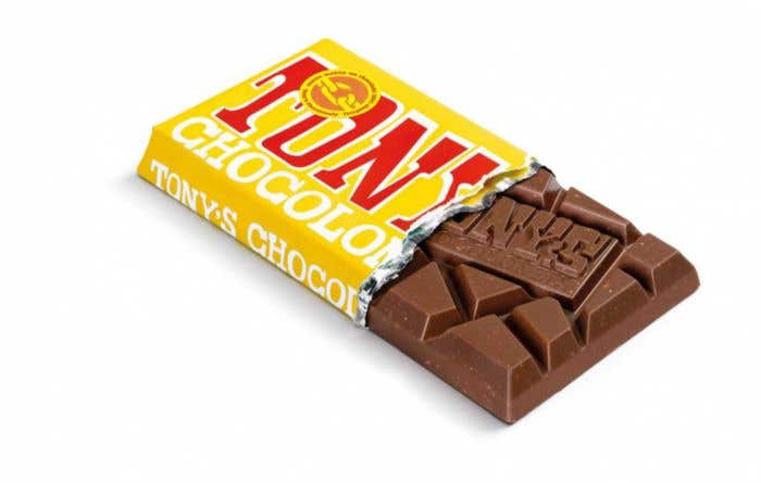 Chocoladereep Melk Noga (180g) Tony's Chocolonely
