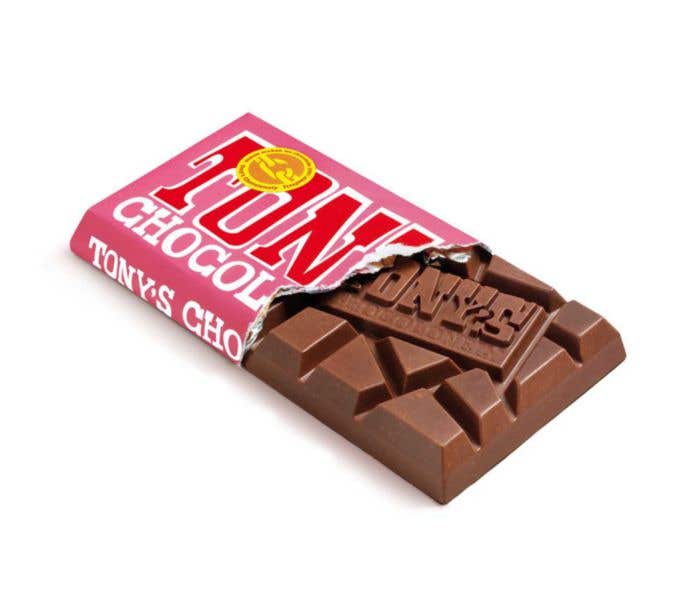 Chocoladereep Melk Karamelbiscuit (180g) Tony's Chocolonely