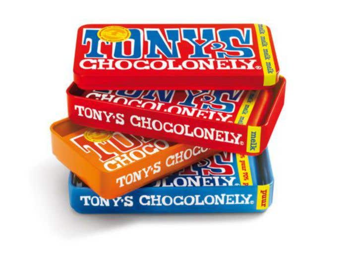 Chocolade Stapelblik (3x 180g) Tony's Chocolonely