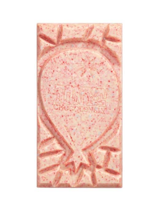 Barre de chocolat Biscuit blanc à la framboise Discodip (180g) C'est la fête