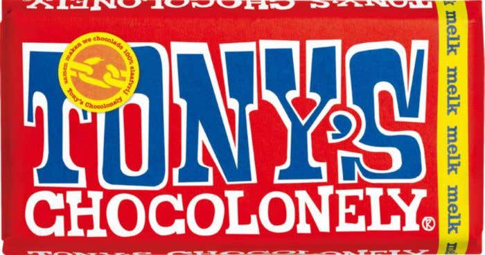 Chocoladereep Melk (180g) Tony's Chocolonely