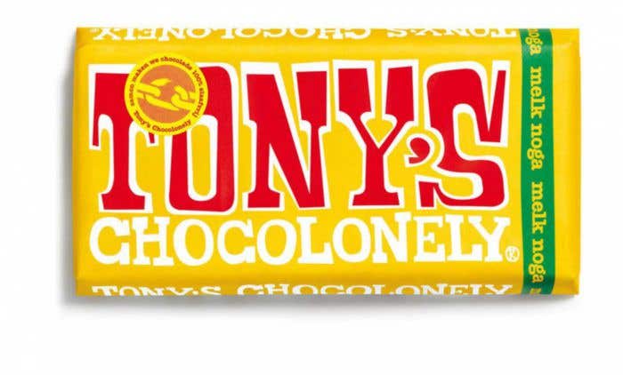 Chocoladereep Melk Noga (180g) Tony's Chocolonely