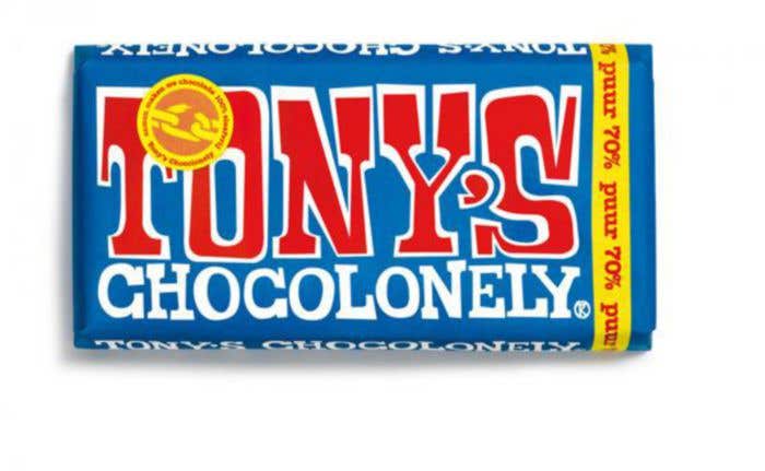 Barre de chocolat Noir (180g) Tony's Chocolonely