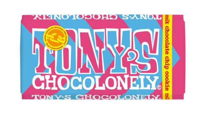 Chocoladereep Melk Chocolate Chip Cookie (180g) Tony's Chocolonely