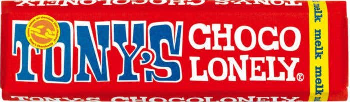 Chocoladereep Melk (50g) Tony's Chocolonely