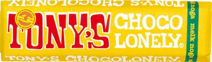Barre de chocolat Lait Nougat (47g) Tony's Chocolonely