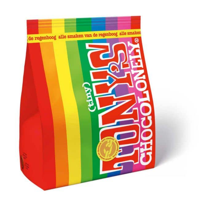 Chocolat Tiny Tony's Mix Arc-en-ciel (sachet 135g)