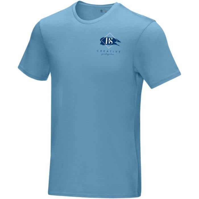 T-shirt Azurite GOTS Bio (heren)