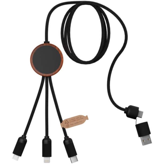 Câble de recharge SCX.design C37 RPET 5-en-1