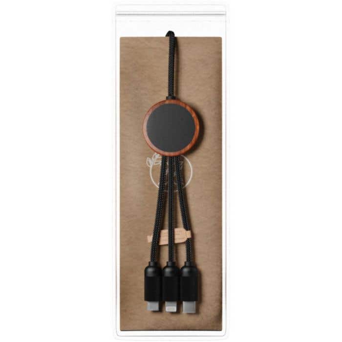 Câble de recharge SCX.design C37 RPET 5-en-1