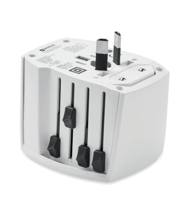 Wereldstekker Skross MUV USB A/C