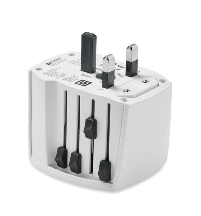 Wereldstekker Skross MUV USB A/C