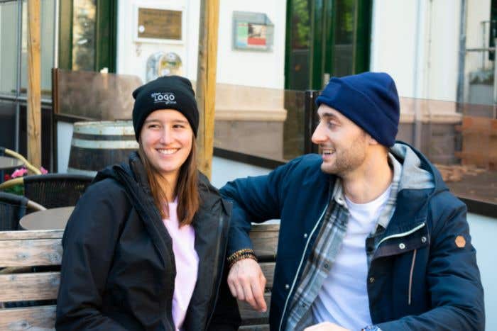 Muts Acryl met label