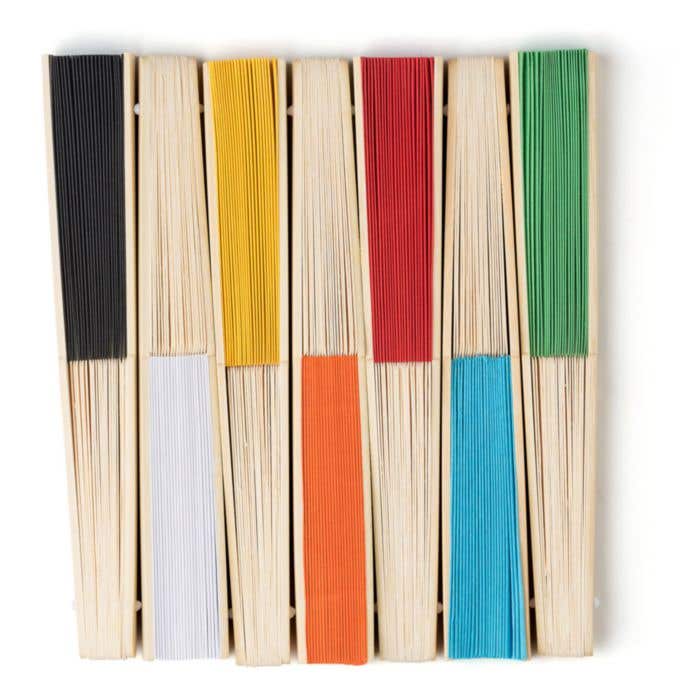 Éventail Thijs | Bambou | Coloré