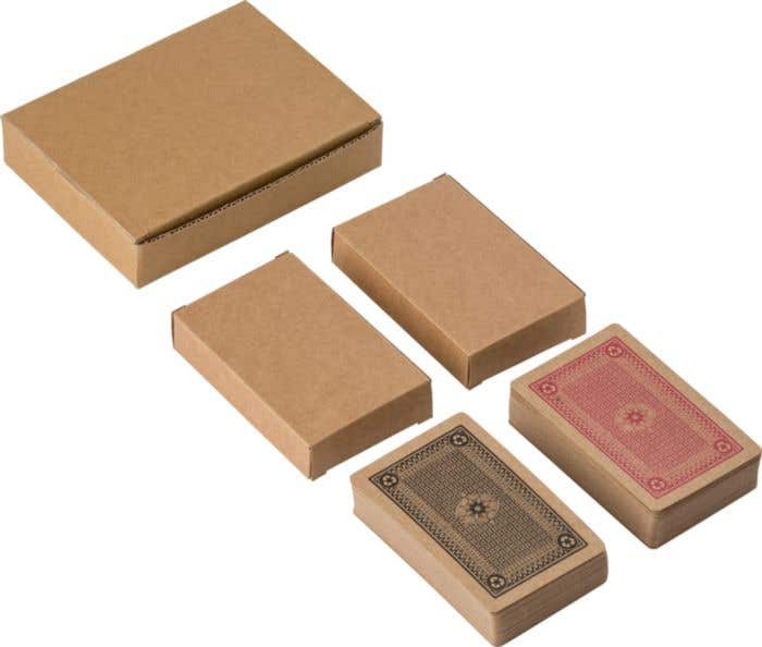 Kaartspel Ecoplay Double | 2 sets | Gerecycleerd karton