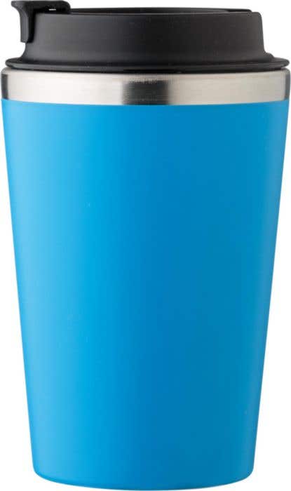 Mug de voyage Everleigh | 350 ml | Inox | Couvercle à clip | Finition mate