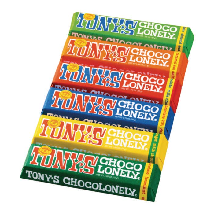 Coffret dégustation avec Tony's Chocolonely