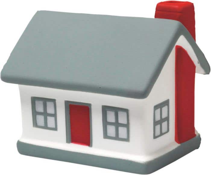 Balle antistress Homy | Forme de maison | 7,1 cm