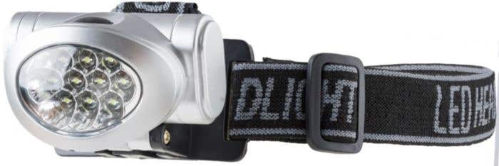 Lampe frontale 8 LED