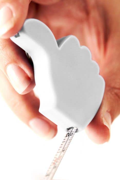 Sleutelhanger Pouce | Rolmeter | 1 m
