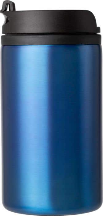 Reisbeker Isodrink | 300 ml | RVS | Dubbelwandig | Klikdeksel